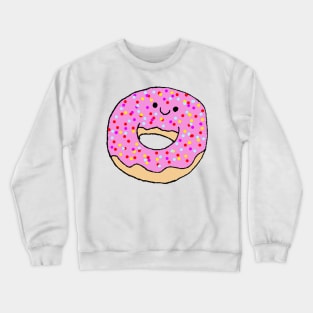 Cute Donut Doodle Crewneck Sweatshirt